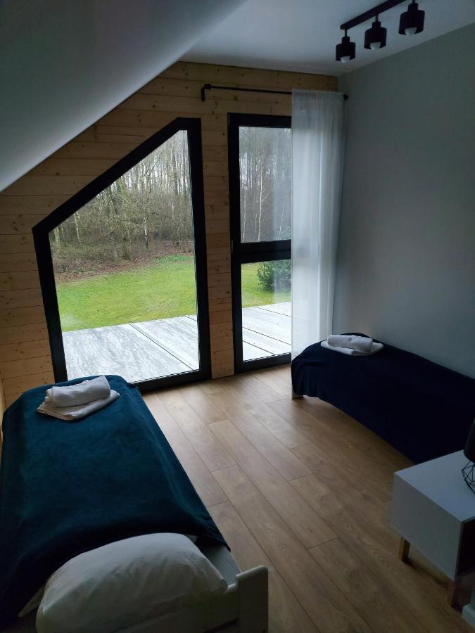 Dom Przy Lesie Villa Wielgie Exterior foto